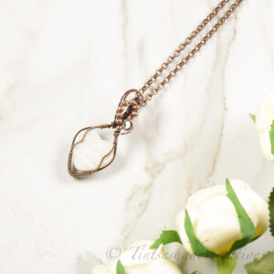 Mother of Pearl Heart