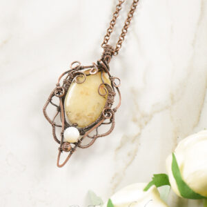 Yellow Jade with Opalite