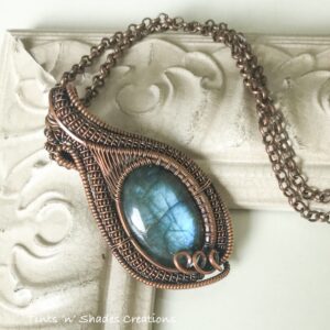Blue Labradorite Necklace