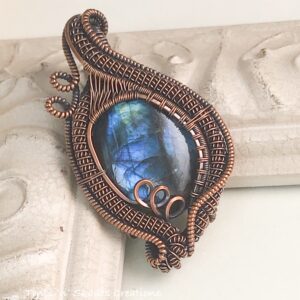 Blue Labradorite Heady Necklace