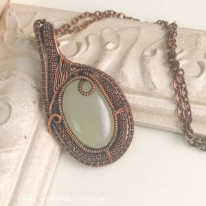 Banded Calcite Necklace