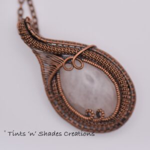 Rose Quartz Heady Necklace