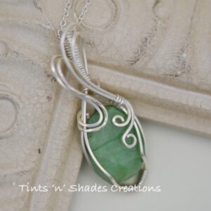 Green Oval Emerald Necklace