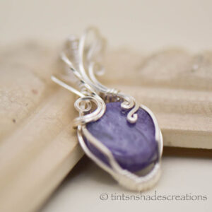Charoite Wirewrapped Jewelry