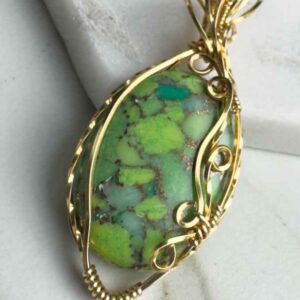 Copper Turquoise Necklace